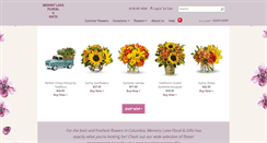 Desktop Screenshot of memorylanefloralandgifts.com